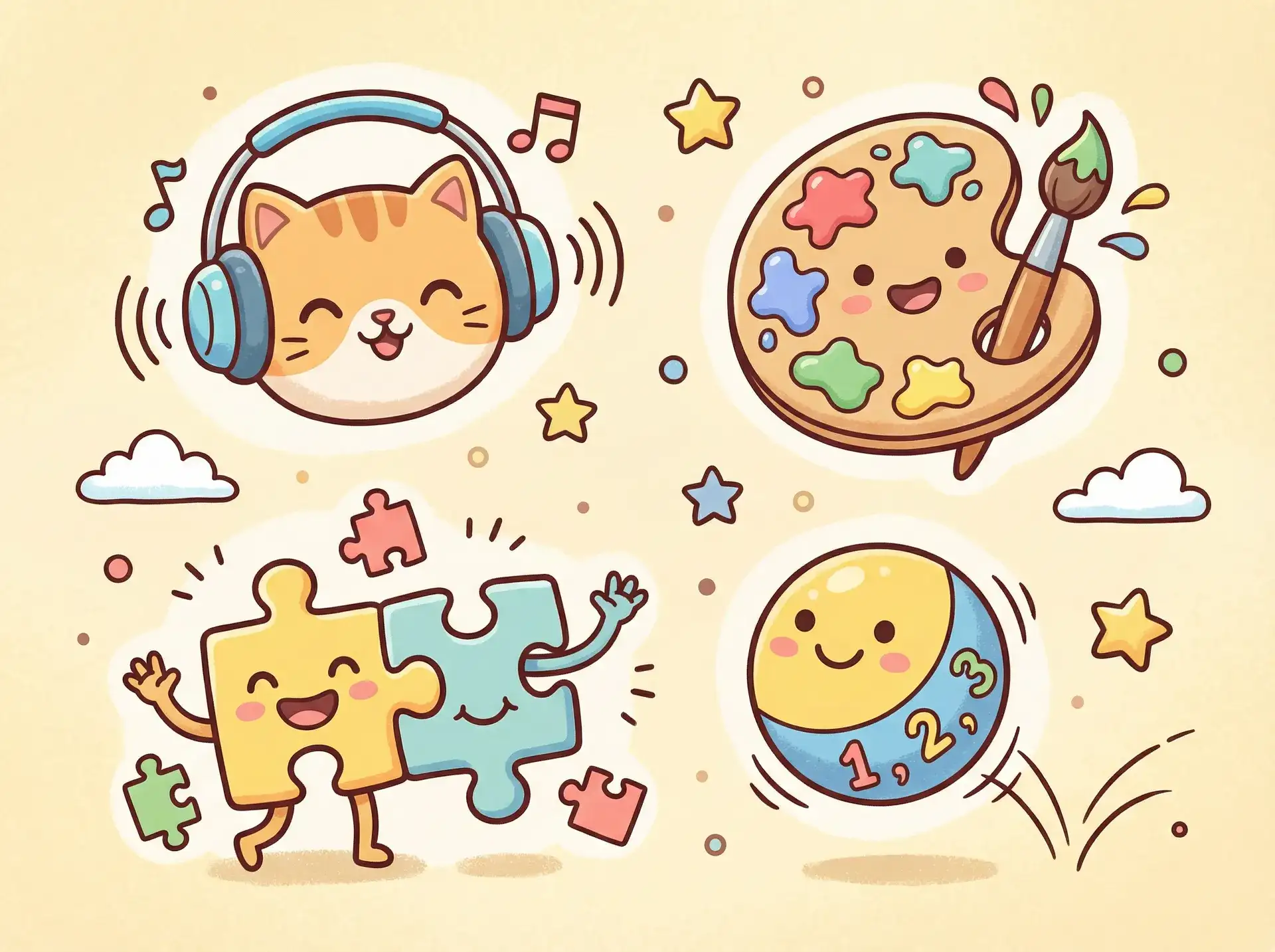 小朋友的手工作品 - 优物视频 益智创作